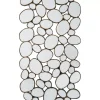 Spiegel-KARE Design Spiegel Water Drops Copper 135X78