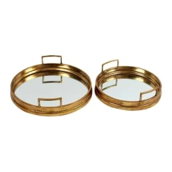 Geschirr & Tischaccessoires-KARE Design Spiegeltablett Tristan