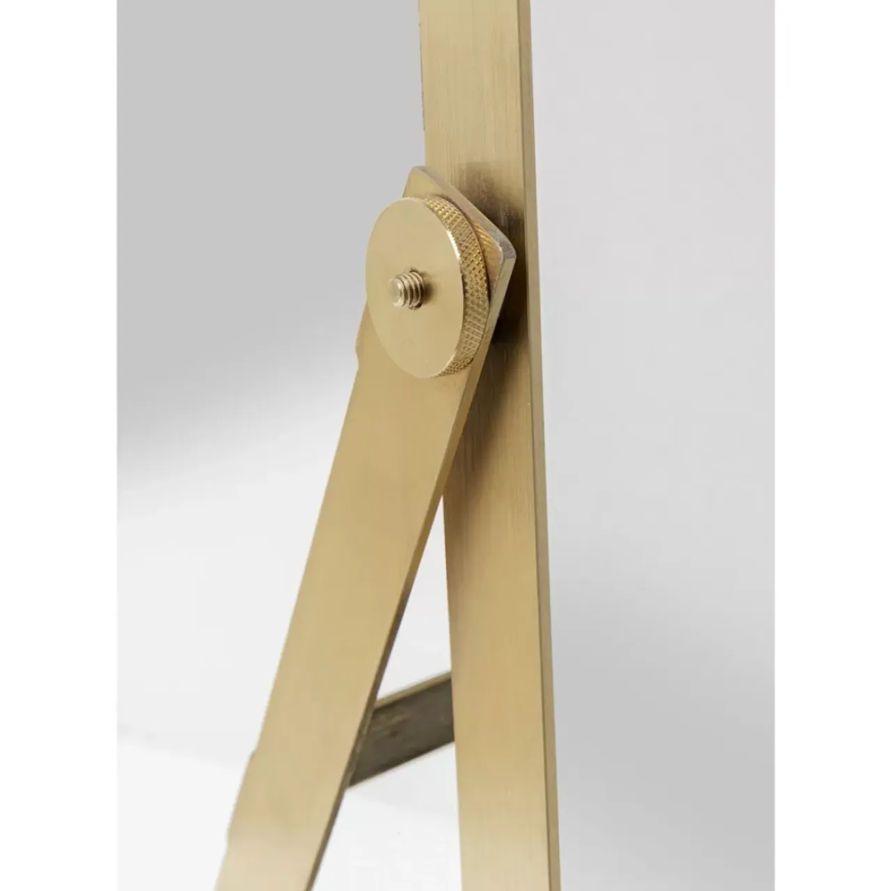 Spiegel-KARE Design Standspiegel Curve Arch Gold 55X160Cm
