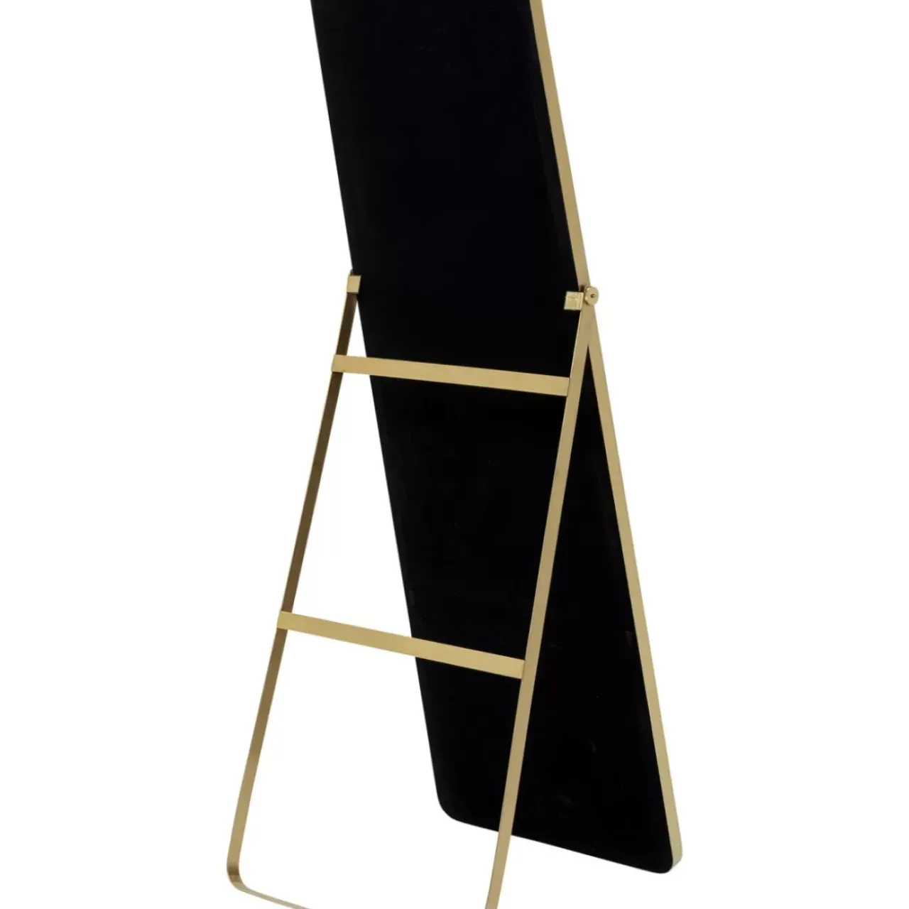 Spiegel-KARE Design Standspiegel Curve Arch Gold 55X160Cm