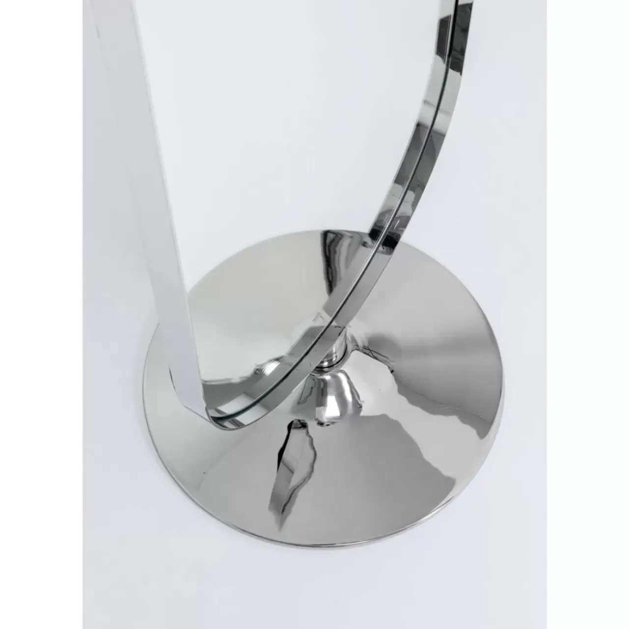 Spiegel-KARE Design Standspiegel Curvy Chrom Look 40X170Cm
