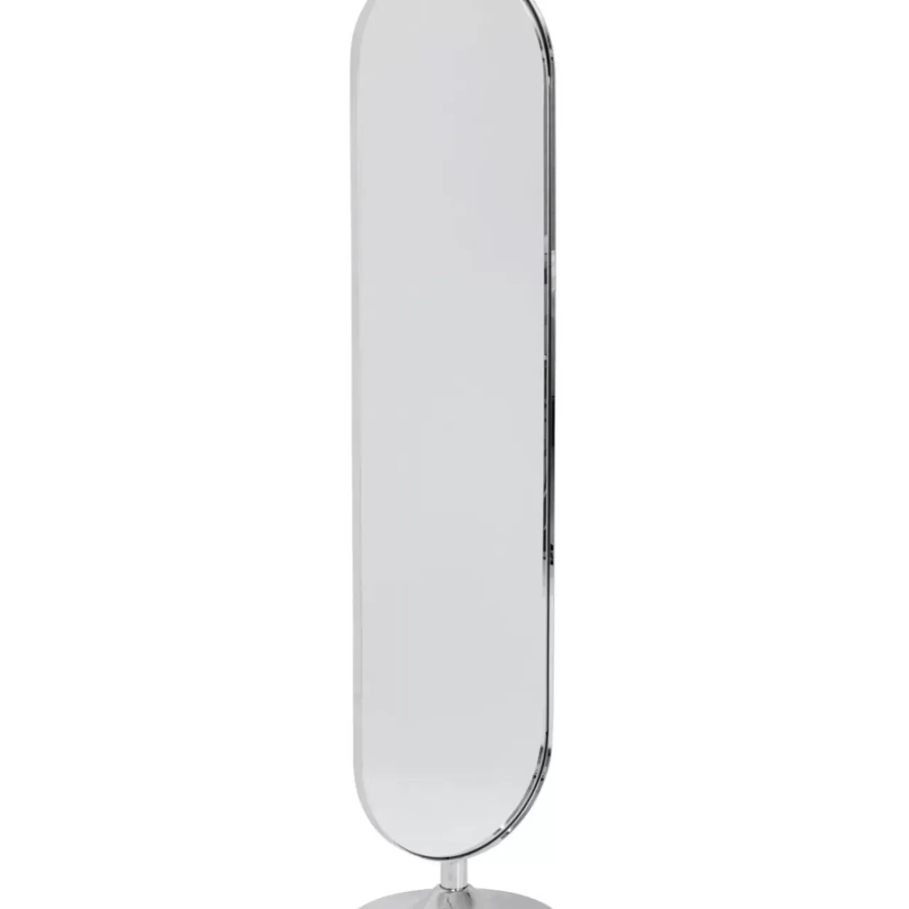 Spiegel-KARE Design Standspiegel Curvy Chrom Look 40X170Cm