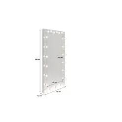 Leuchtobjekte-KARE Design Standspiegel Make Up 160X80