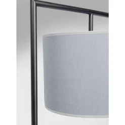 Steh & Bodenleuchten-KARE Design Stehleuchte Angular Matt Schwarz 160Cm