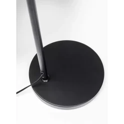 Steh & Bodenleuchten-KARE Design Stehleuchte Angular Matt Schwarz 160Cm