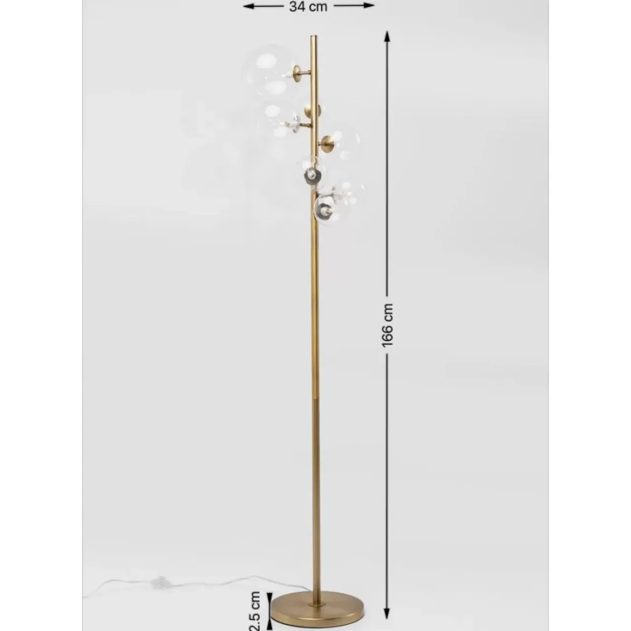 Steh & Bodenleuchten-KARE Design Stehleuchte Bello Sette