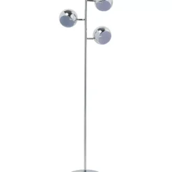 Steh & Bodenleuchten-KARE Design Stehleuchte Calotta Chrome