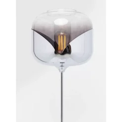 Steh & Bodenleuchten-KARE Design Stehleuchte Chrome Goblet Ball