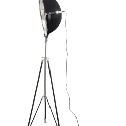 Steh & Bodenleuchten-KARE Design Stehleuchte Cinema Silber 190Cm