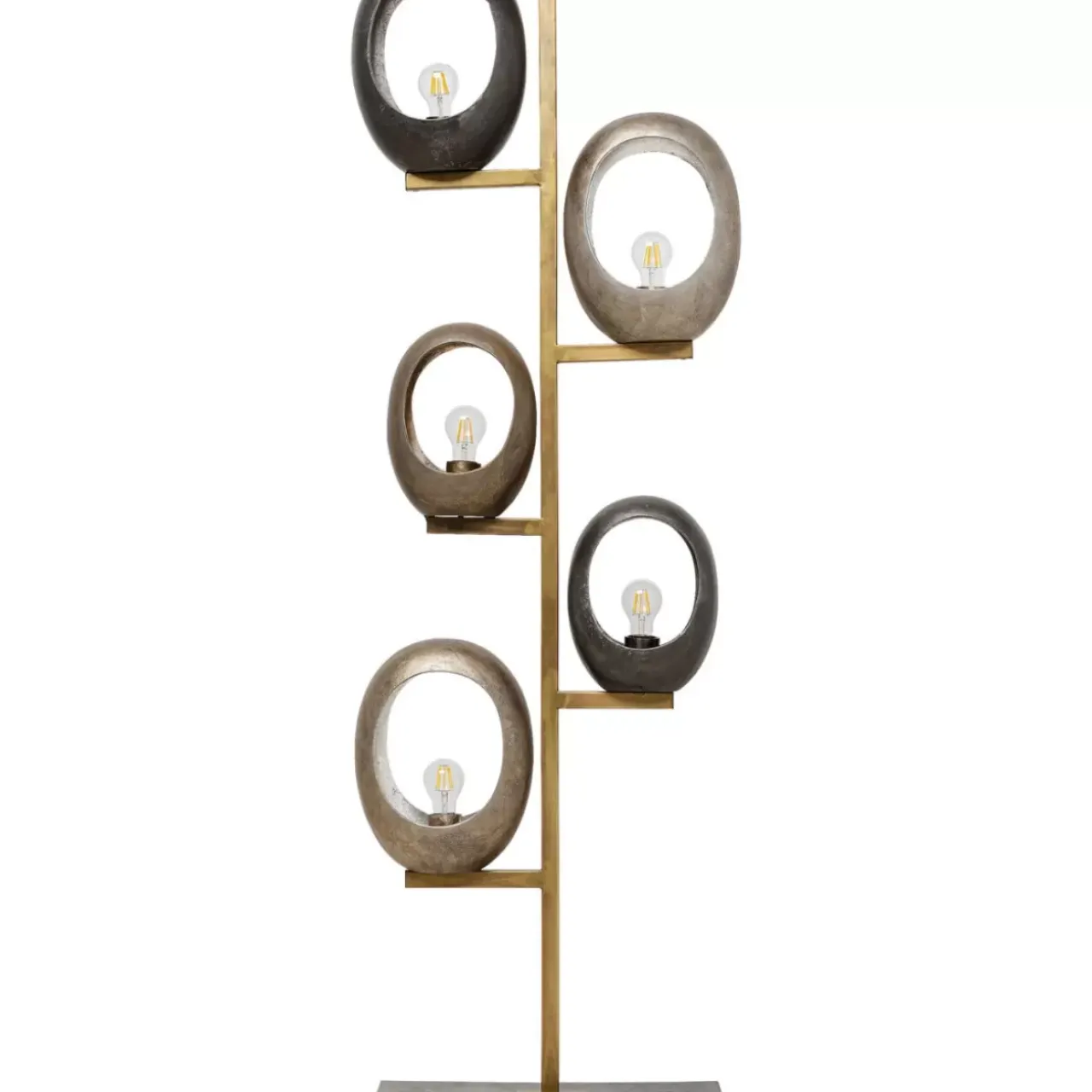 Steh & Bodenleuchten-KARE Design Stehleuchte Five Loops 173Cm