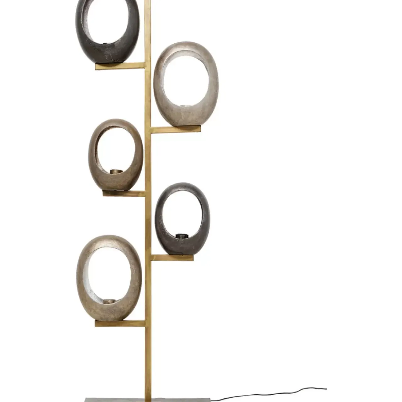 Steh & Bodenleuchten-KARE Design Stehleuchte Five Loops 173Cm