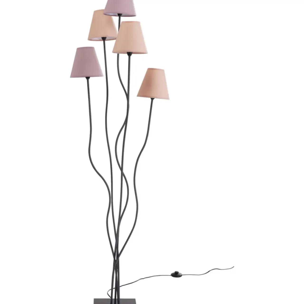 Steh & Bodenleuchten-KARE Design Stehleuchte Flexible Berry Cinque