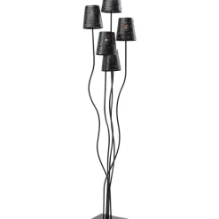 Steh & Bodenleuchten-KARE Design Stehleuchte Flexible Black Cinque