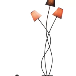 Steh & Bodenleuchten-KARE Design Stehleuchte Flexible Mocca Tre