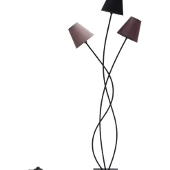 Steh & Bodenleuchten-KARE Design Stehleuchte Flexible Mocca Tre