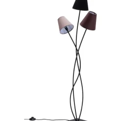 Steh & Bodenleuchten-KARE Design Stehleuchte Flexible Mocca Tre