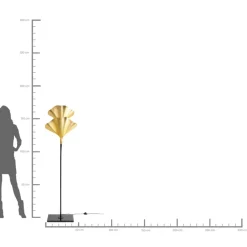 Steh & Bodenleuchten-KARE Design Stehleuchte Ginkgo Due 172