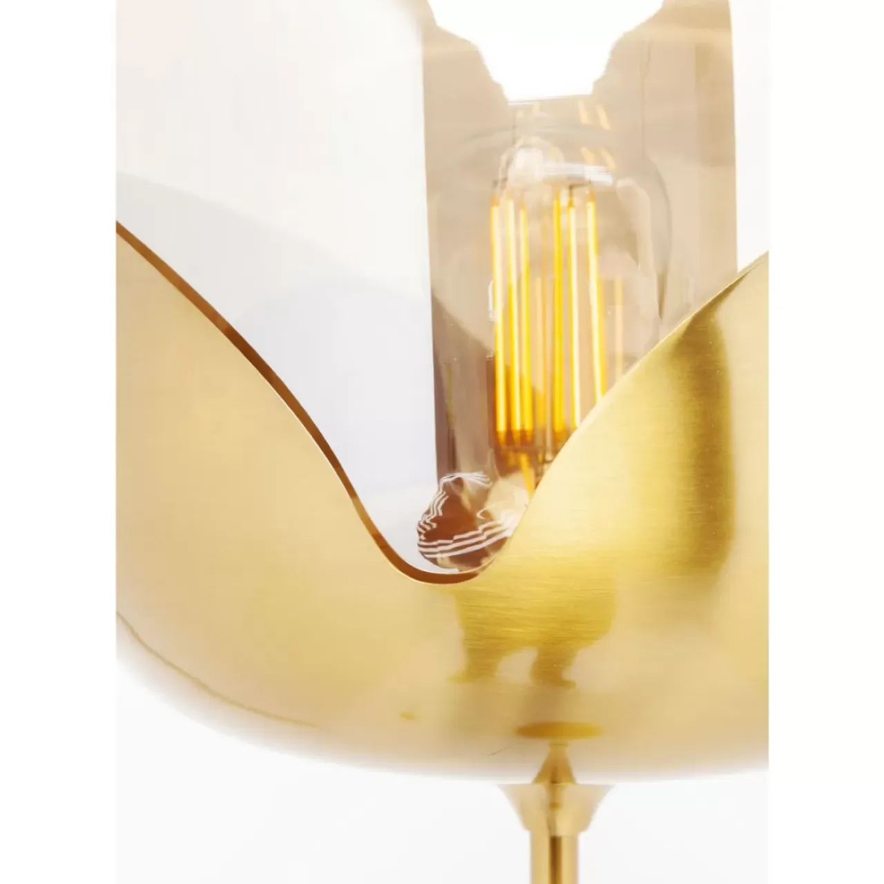 Steh & Bodenleuchten-KARE Design Stehleuchte Golden Goblet Ball
