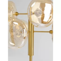 Steh & Bodenleuchten-KARE Design Stehleuchte Headlight Brass 163Cm