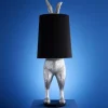 Stehleuchte-KARE Design Stehleuchte Hiding Rabbit Schwarz