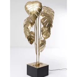 Steh & Bodenleuchten-KARE Design Stehleuchte Leaf Monstera 149Cm