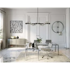 Steh & Bodenleuchten-KARE Design Stehleuchte Lounge Satin Small Deal Econo