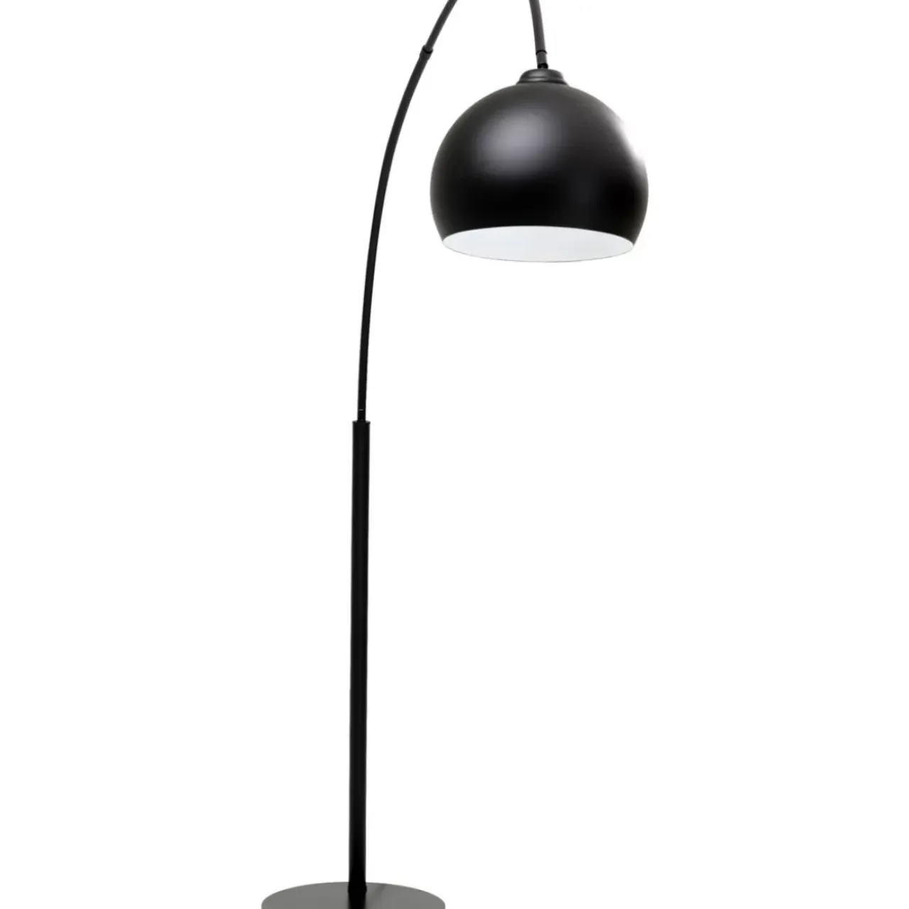 Steh & Bodenleuchten-KARE Design Stehleuchte Lounge Small Deal Eco Matt Schwarz 175