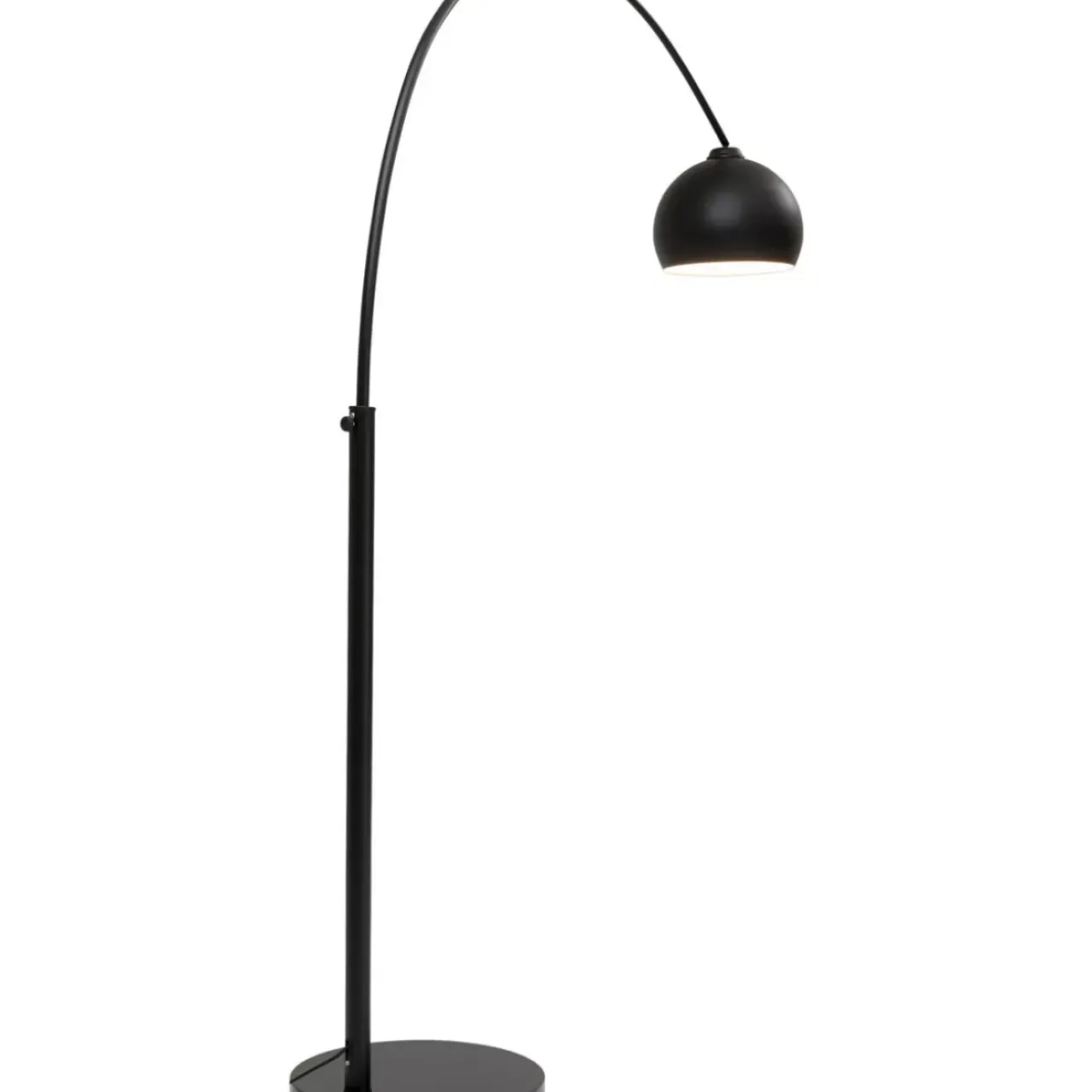 Steh & Bodenleuchten-KARE Design Stehleuchte Lounge Small Deal Eco Matt Schwarz 175