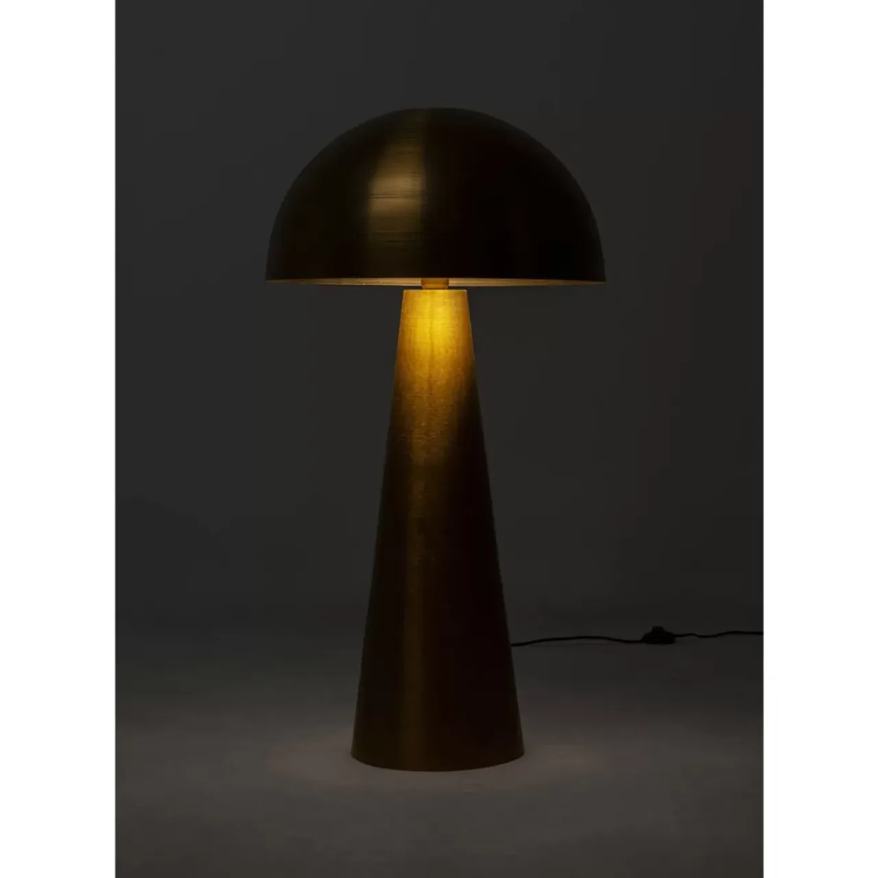 Steh & Bodenleuchten-KARE Design Stehleuchte Loungy Gold 95Cm