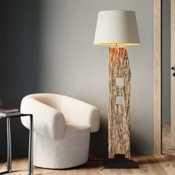 Steh & Bodenleuchten-KARE Design Stehleuchte Natural Holes 175Cm