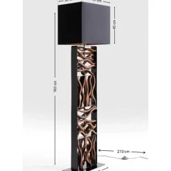 Steh & Bodenleuchten-KARE Design Stehleuchte Nature Wave