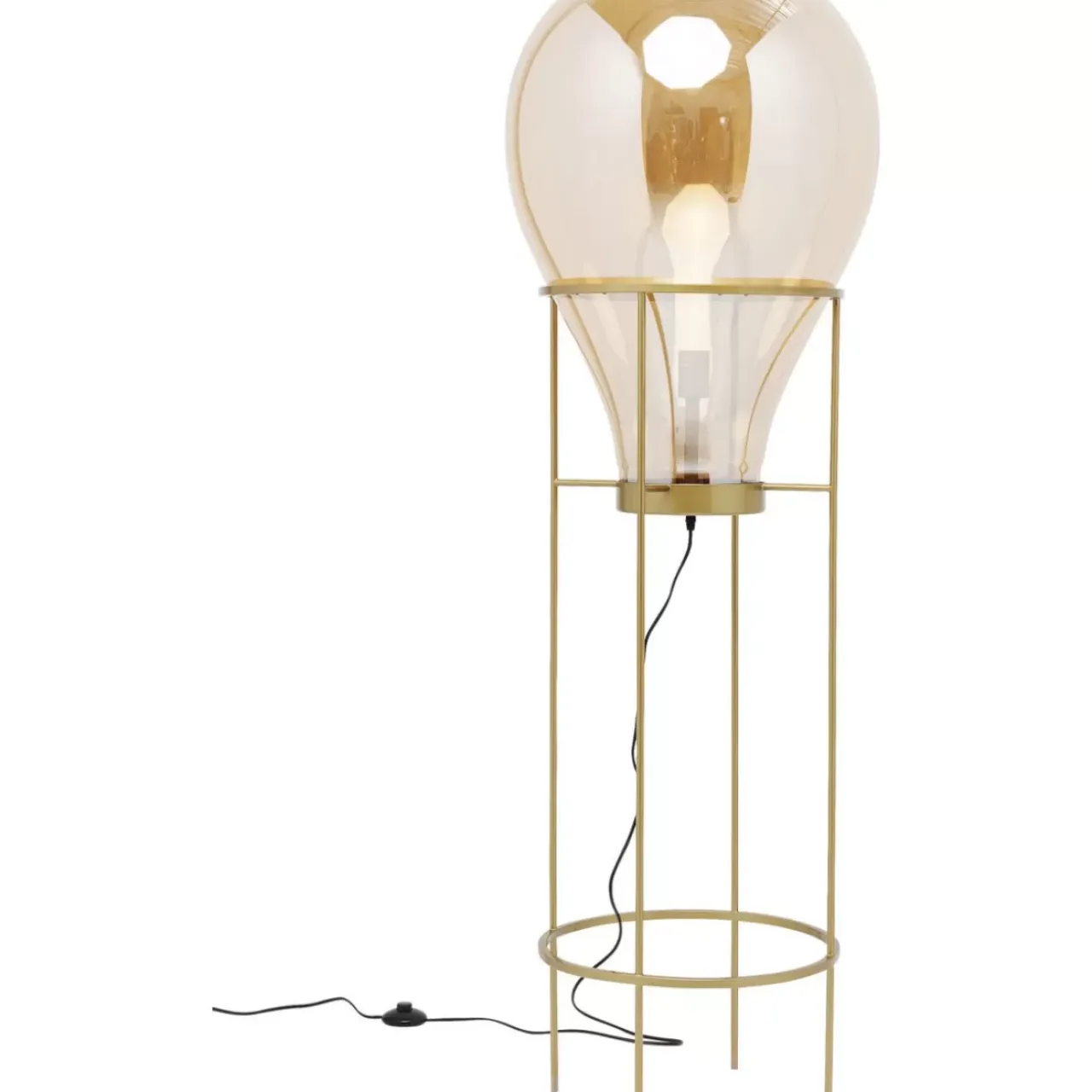 Steh & Bodenleuchten-KARE Design Stehleuchte Pear Frame 158Cm