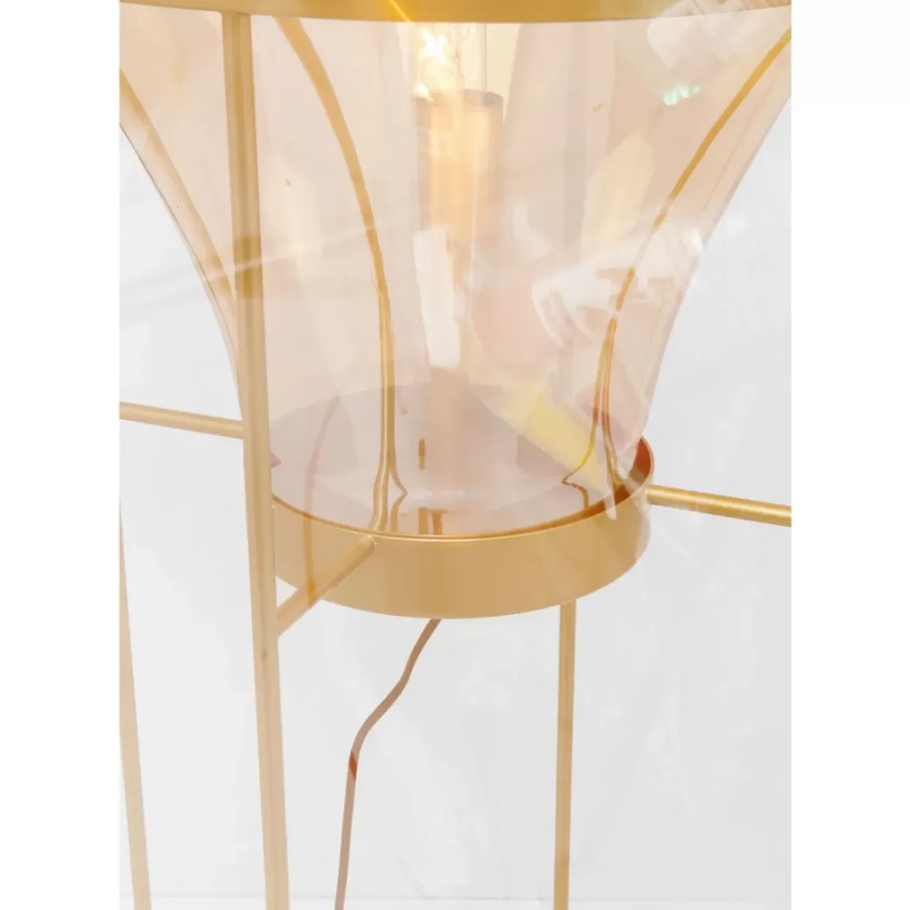 Steh & Bodenleuchten-KARE Design Stehleuchte Pear Frame 158Cm