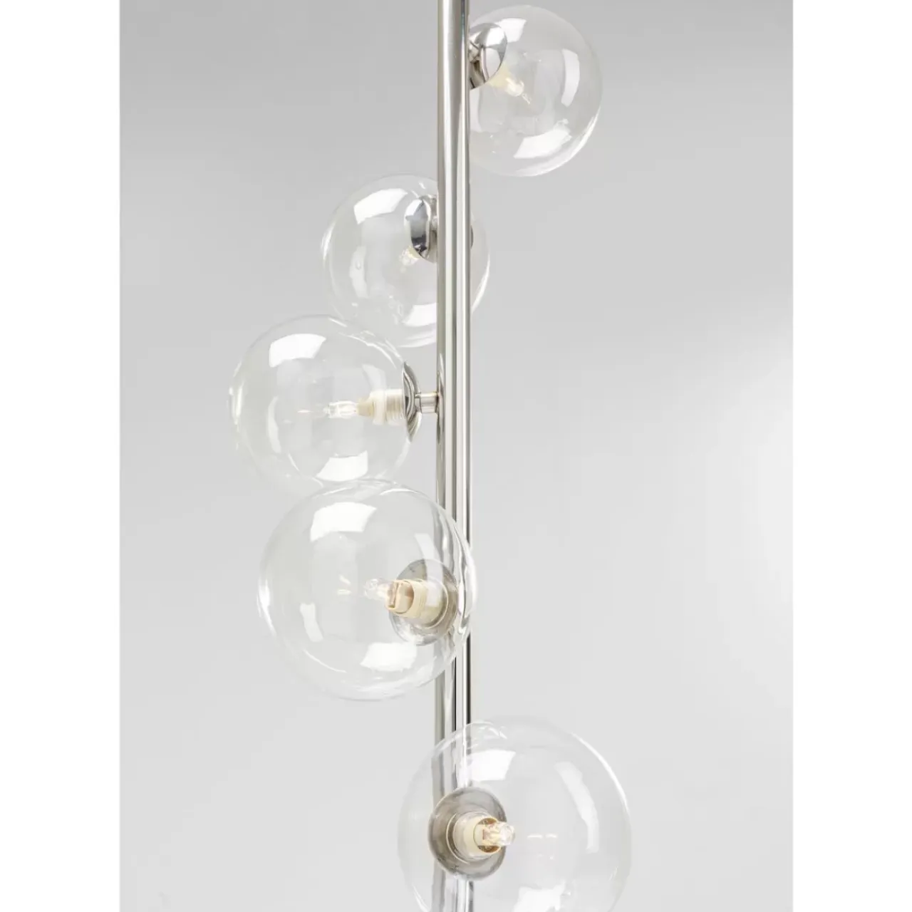 Steh & Bodenleuchten-KARE Design Stehleuchte Scala Balls Chrome 160Cm