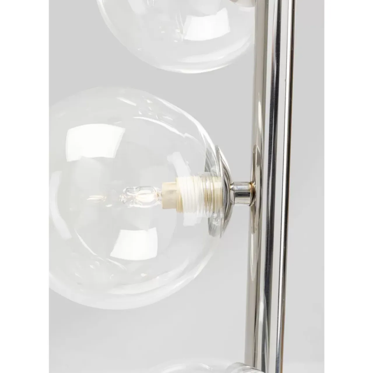 Steh & Bodenleuchten-KARE Design Stehleuchte Scala Balls Chrome 160Cm