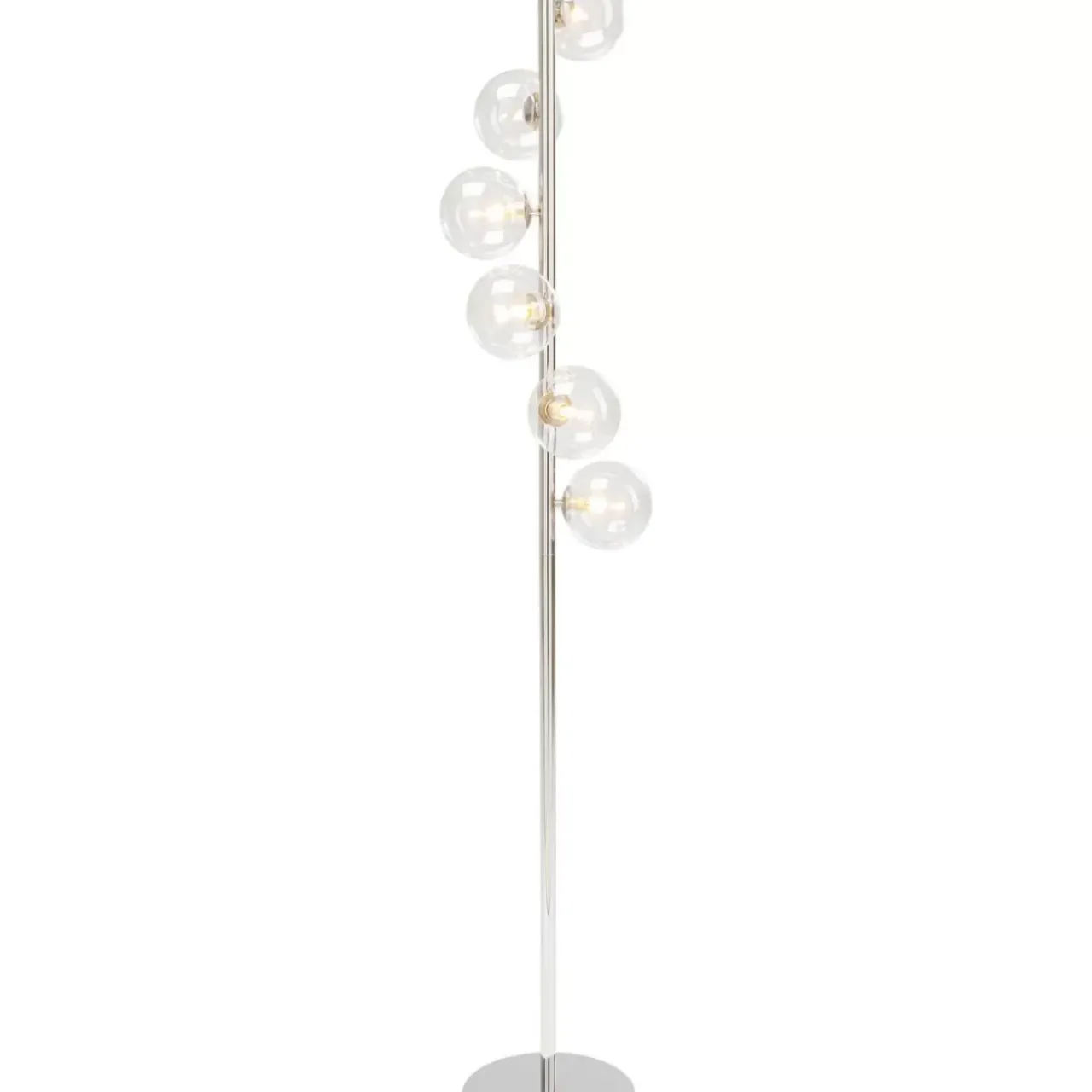 Steh & Bodenleuchten-KARE Design Stehleuchte Scala Balls Chrome 160Cm