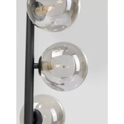 Steh & Bodenleuchten-KARE Design Stehleuchte Scala Balls Schwarz 160Cm
