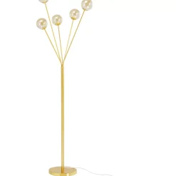 Steh & Bodenleuchten-KARE Design Stehleuchte Talea Gold 156Cm