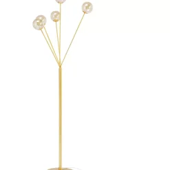 Steh & Bodenleuchten-KARE Design Stehleuchte Talea Gold 156Cm