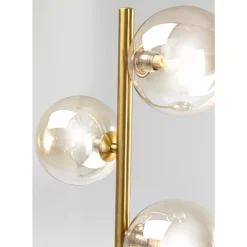 Steh & Bodenleuchten-KARE Design Stehleuchte Three Balls Gold 160Cm