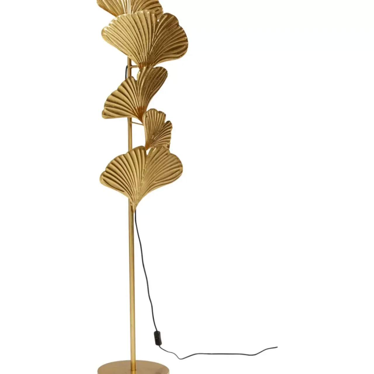 Steh & Bodenleuchten-KARE Design Stehleuchte Yuva Gold 160Cm