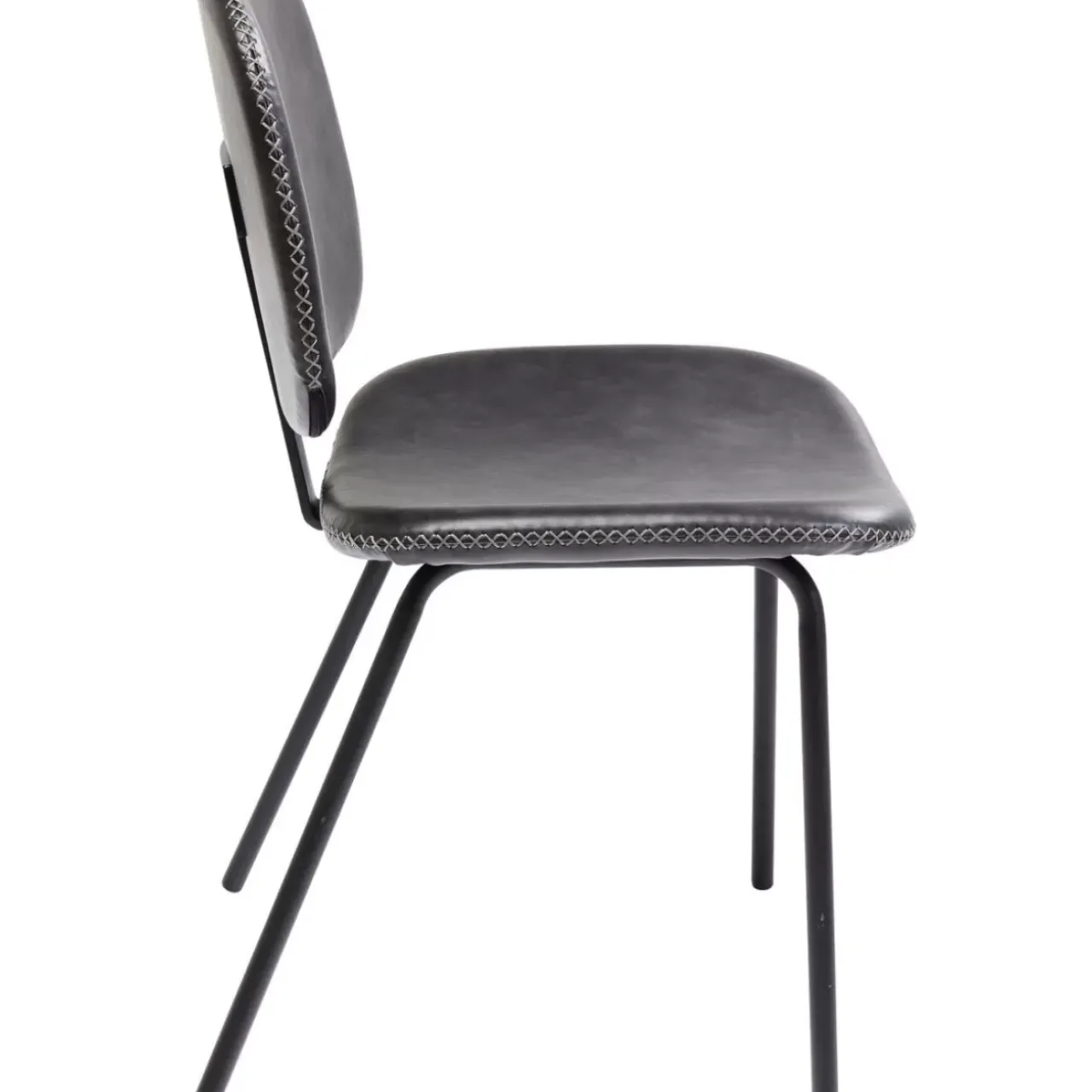 Stühle-KARE Design Stuhl Barber Schwarz