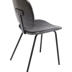 Stühle-KARE Design Stuhl Barber Schwarz