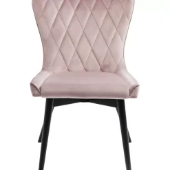 Stühle-KARE Design Stuhl Black Marshall Velvet Rose