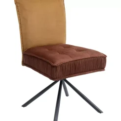 Stühle-KARE Design Stuhl Chelsea Braun