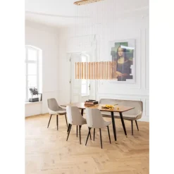 Stühle-KARE Design Stuhl East Side Champagne