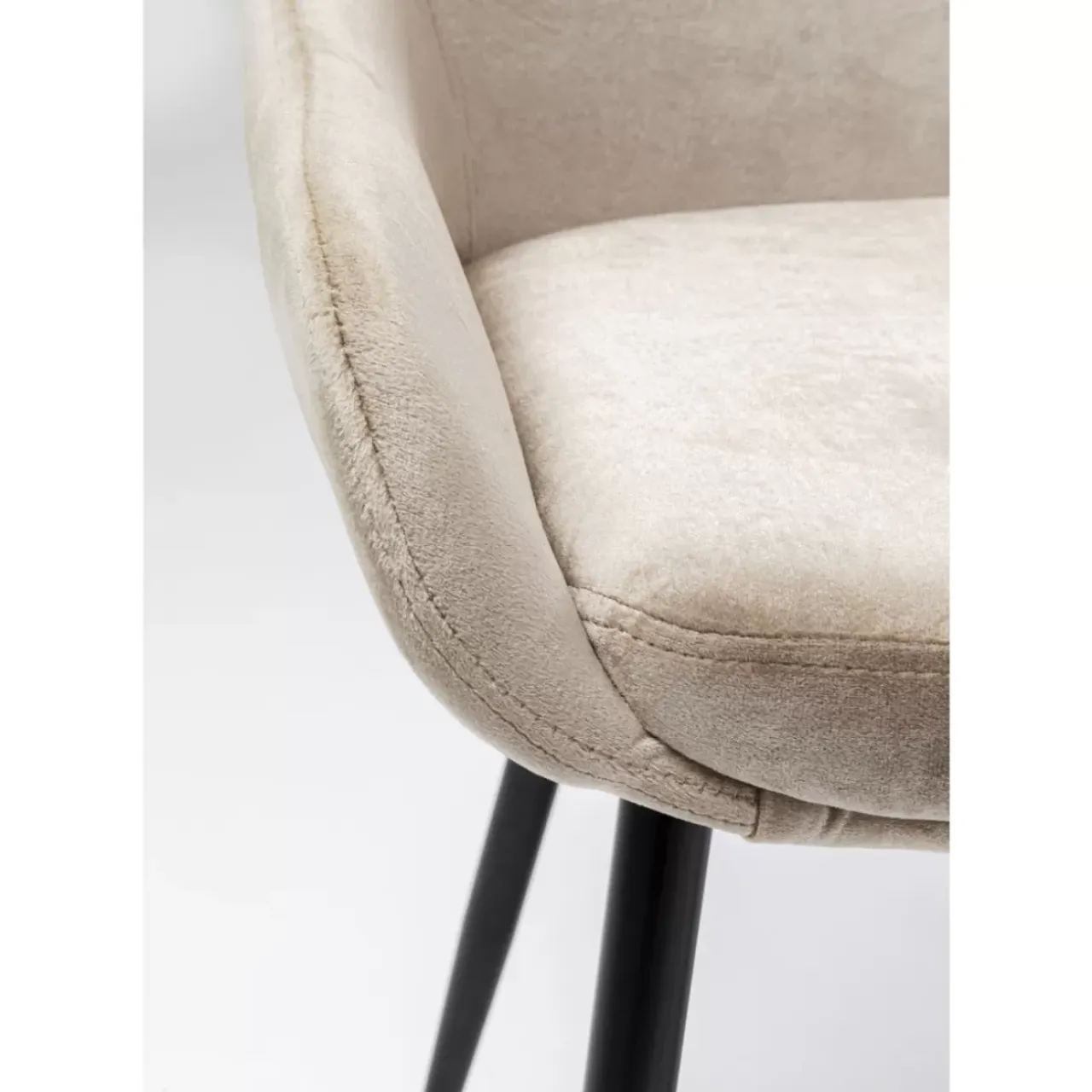 Stühle-KARE Design Stuhl East Side Champagne Xl
