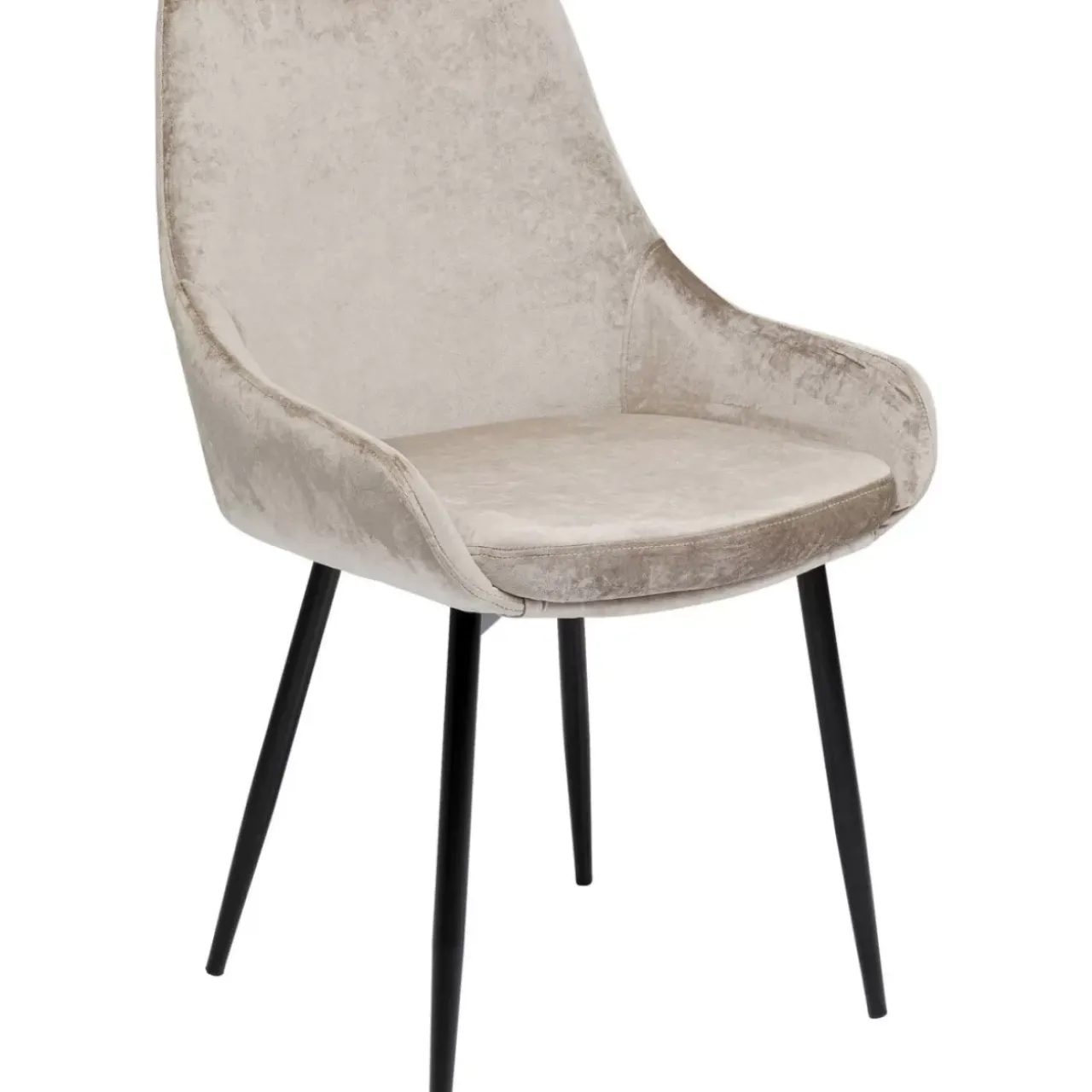 Stühle-KARE Design Stuhl East Side Champagne Xl