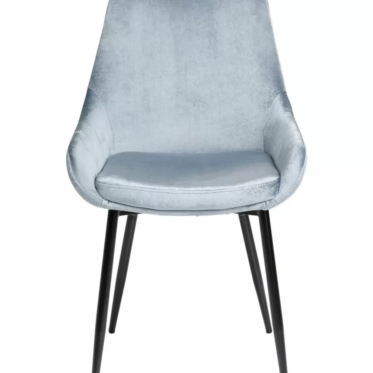 Stühle-KARE Design Stuhl East Side Silbergrau Xl