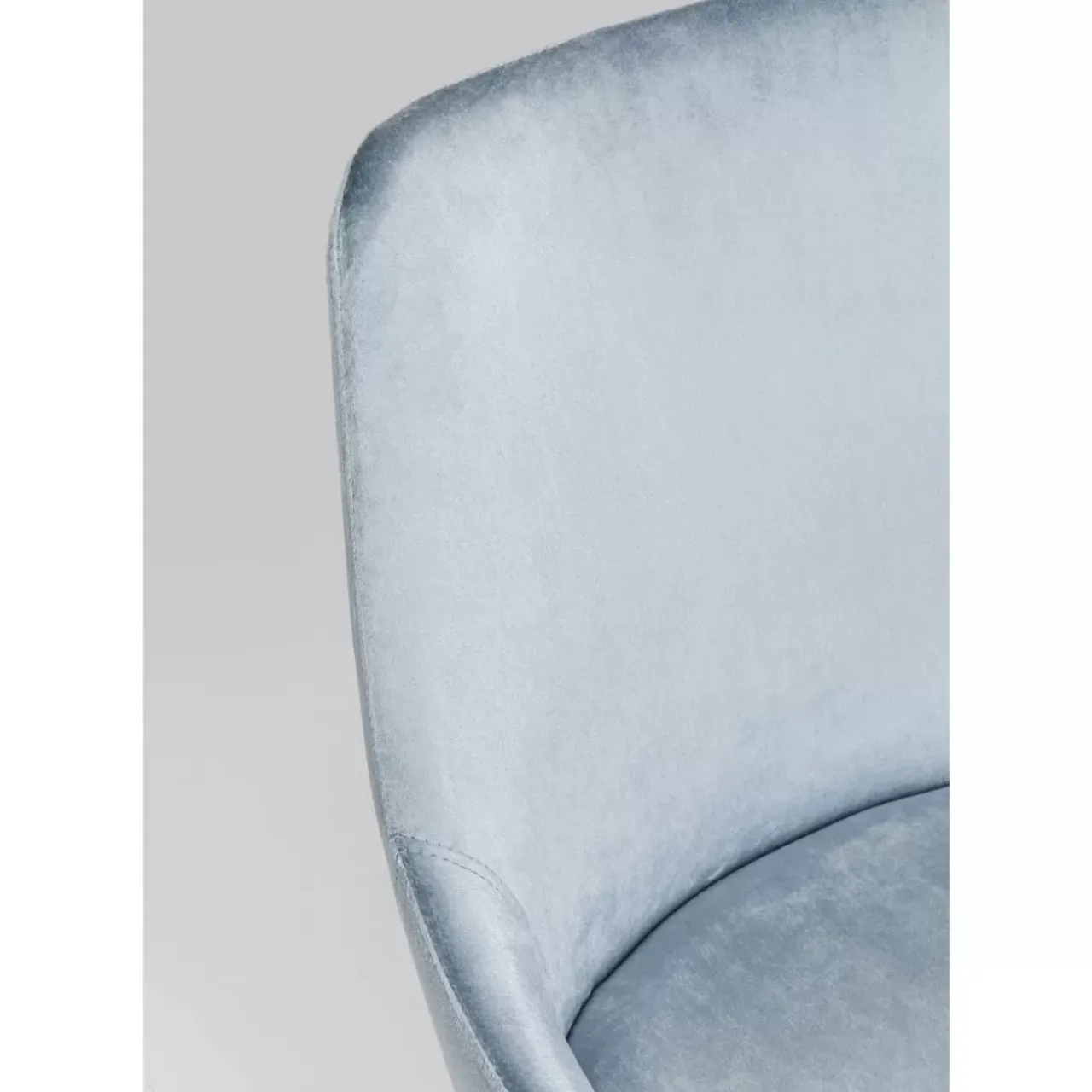 Stühle-KARE Design Stuhl East Side Silbergrau Xl